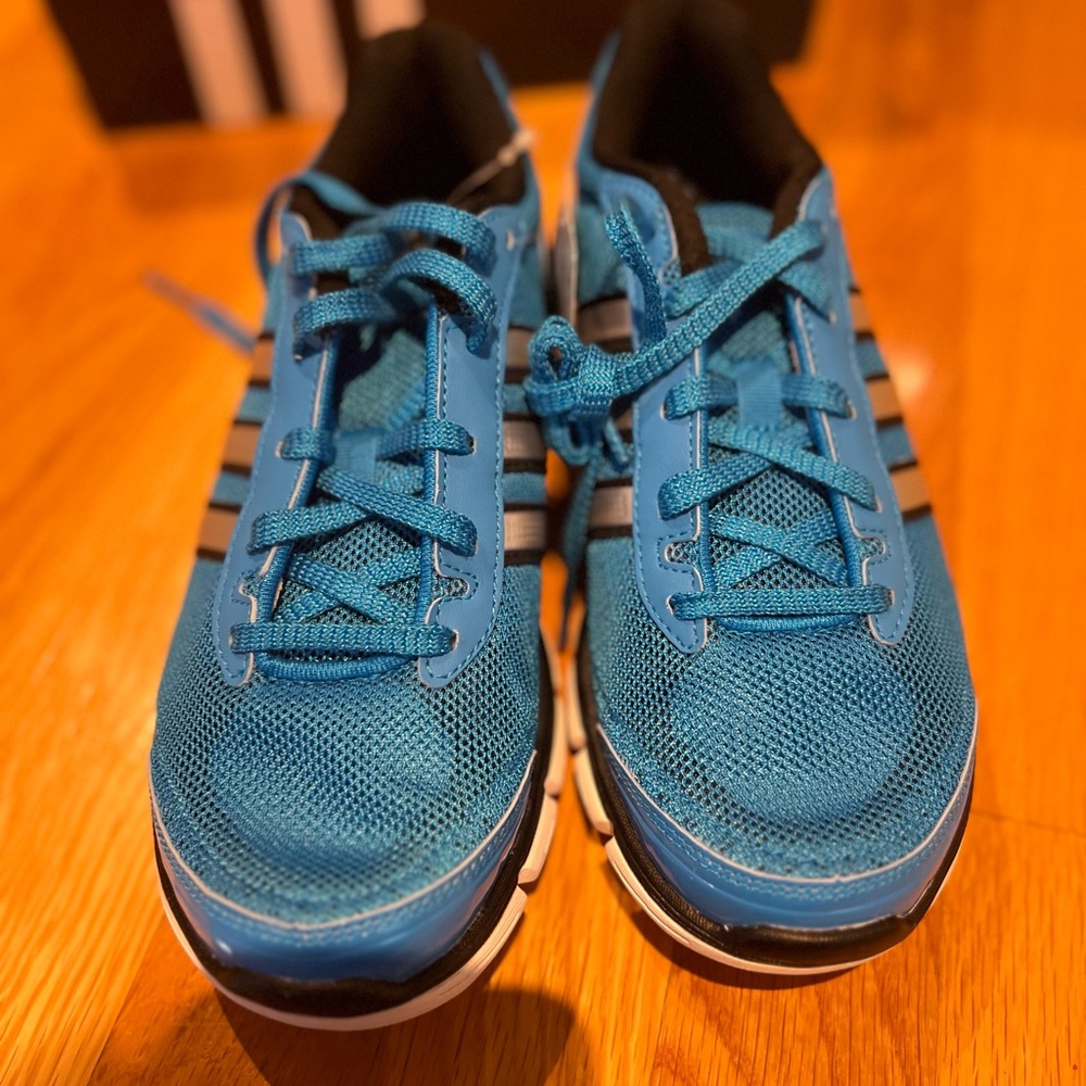 Blue adidas